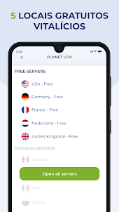 Free VPN gratis da Planet VPN
