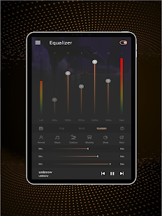 Equalizer - لقطة شاشة لـ Bass Booster pro