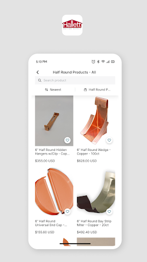 Hallett Gutter Supply Screenshot 1 - AppWisp.com