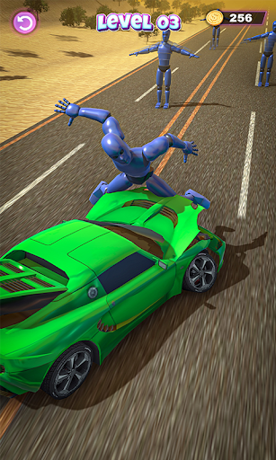 Cars Vs Obstacle course Stunt