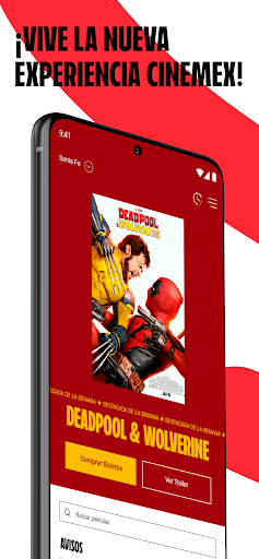 Cinemex Screenshot 1 - AppWisp.com