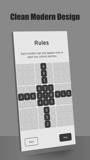 Android application Sudoku screenshort