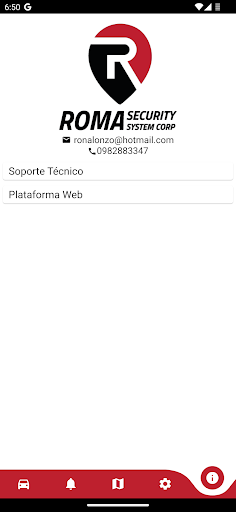 Romatrack Rastreo GPS Screen 3
