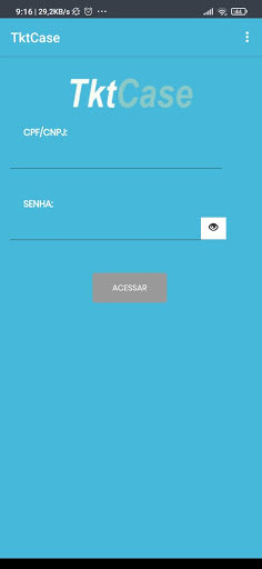 Android application TktCase screenshort