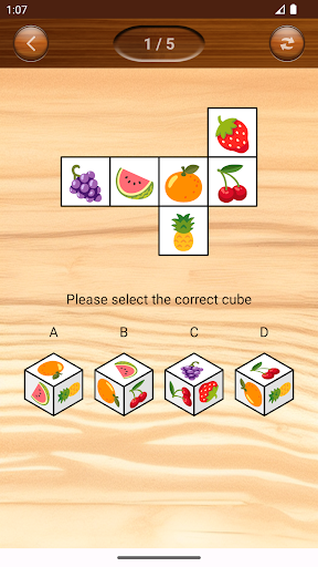 Android application Logic Game: Cardboard Box Fold screenshort