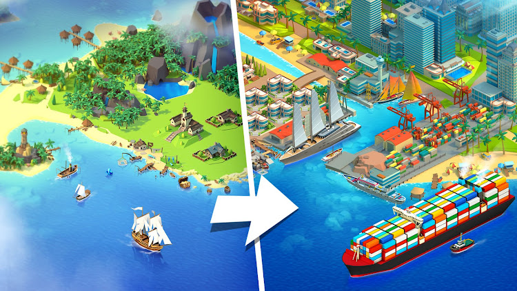Sea Port: Cargo Boat Tycoon - 1.0.236 - (Android)