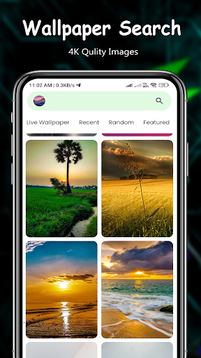 Screenshot of Sunrise Live Wallpapers