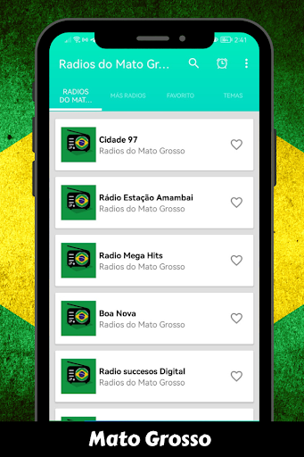 Android application Radios do Mato Grosso do Sul screenshort