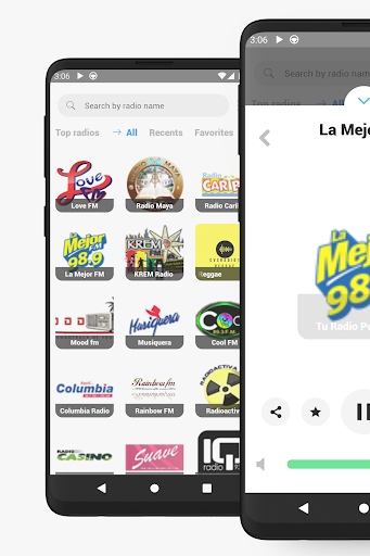 Android application Radio Belize FM Online screenshort