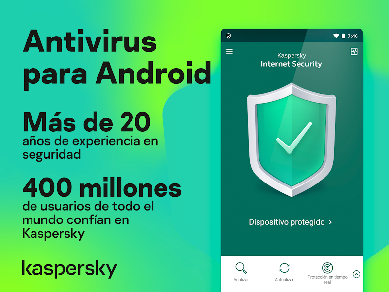 Captura 2 Kaspersky Antivirus & VPN android