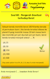 Kumpulan Soal Fisika SMA dan Penyelesaiannya