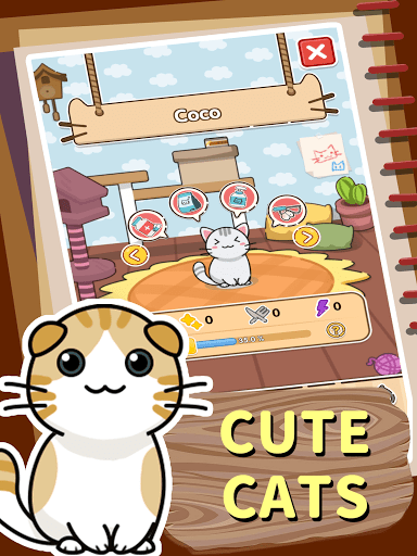 Cat House - Keep Cute Cats  Play Match 3 Games