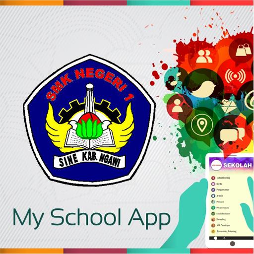 School App SMKN 1 Sine Ngawi 1.0 Icon