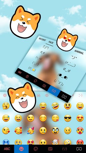 Funny Puppy Keyboard Backgroun Screen 3