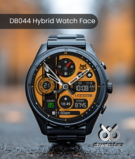 DB044 Hybrid Watch Face screenshot 17