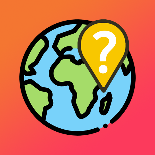 GuessWhere World Map Quiz logo