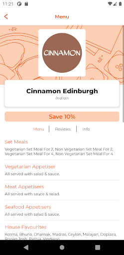 Cinnamon Edinburgh Screen 2