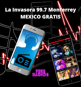 Captura de Pantalla 2 La Invasora 99.7 Monterrey MEX android