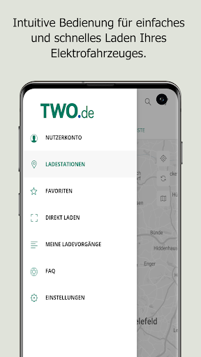 Android application Ladestrom screenshort