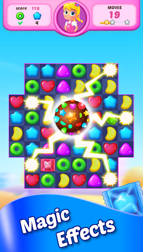 Candy Splash Sweet Match 3 Puzzle Game 2021