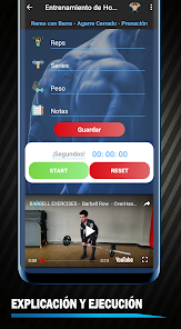 Screenshot 13 Ejercicios Hombro Espalda PRO android
