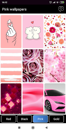 Colorful Wallpaper - Black, Red, Pink Wallpaper...のおすすめ画像3