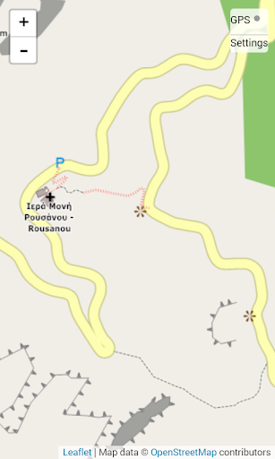Map of Meteora Screen 3