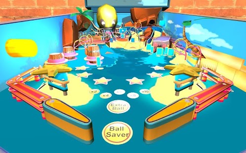 Snímek obrazovky Summer Slam Pinball 3D