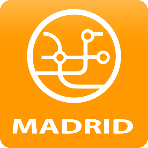 Public transport map Madrid  Icon