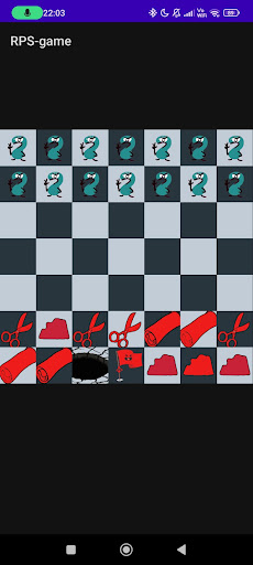 Android application RPS board screenshort