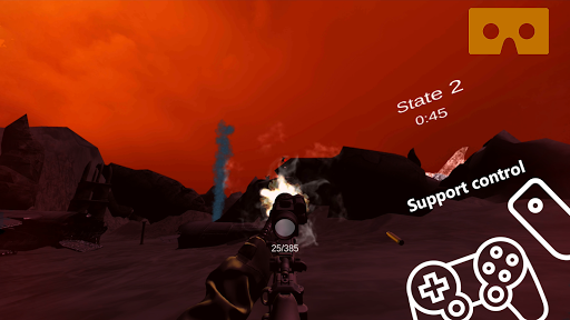 Android application VR Zombie Shooter screenshort