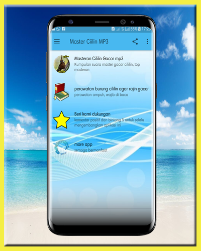 Suara Burung Cililin Master Screen 2