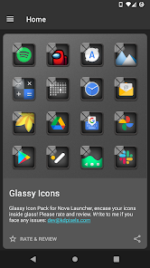 Glassy Icon Pack v4.2.5 [Patched]