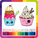 Cover Image of Download How To Draw Cute Ice Cream 1.0 APK