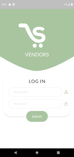 Android application SB Vendor screenshort