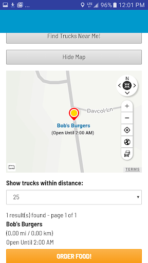 Food Truck Pub Screen 2