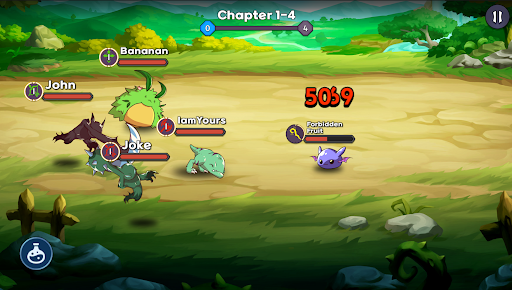 Android application MONSTER HEROES screenshort