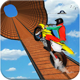 Impossible Bike Stunt Games 2018 3D: Tricky Tracks icon
