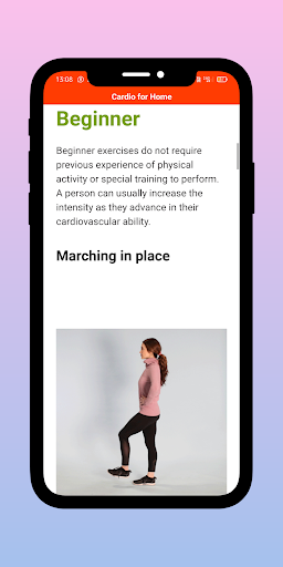 Cardio | Home Workout Screen 2