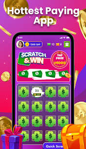 Scratch Recompensa em dinheiro