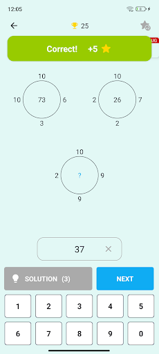 Math brain Screen 2
