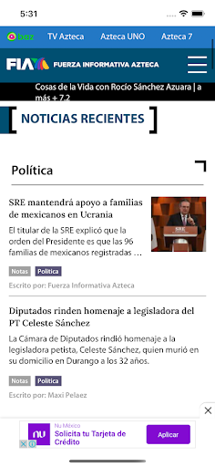 Azteca Noticias 1.0.81 screenshots 1