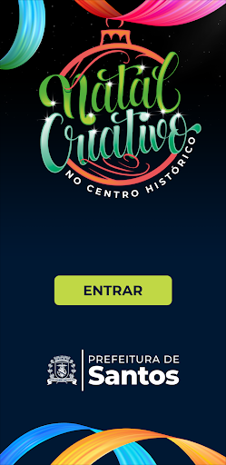 Android application Natal Criativo Santos screenshort