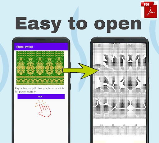 Rignai Bwthai for cross stitch Screen 3