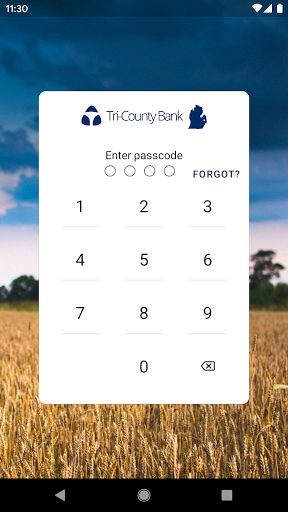 Android application My Tri-County Bank screenshort