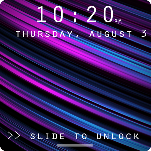 Multicolored Lock Screen - AppWisp.com