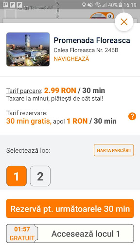 ZenParking: reserve your spot Screen 3