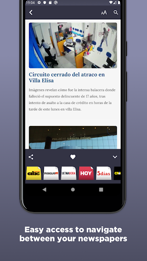 Paraguayan Newspapers Screen 3