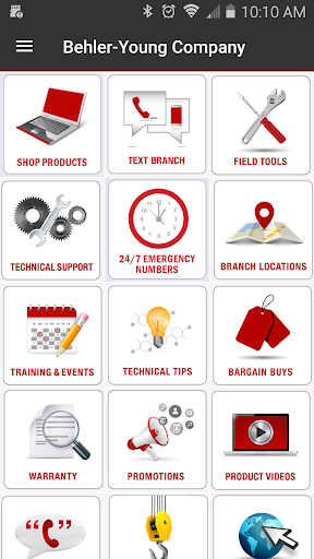 The B-Y App Screen 2