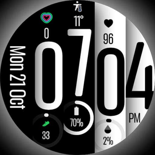 Stretch Fall - Watch face Logo